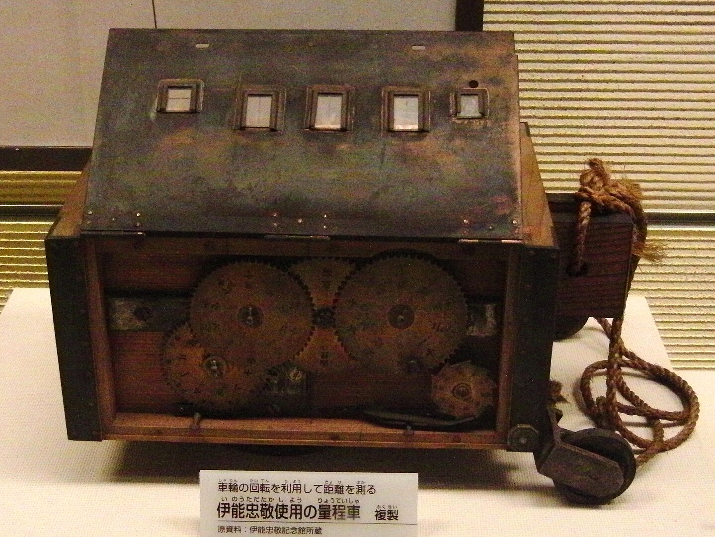 3. Ino Tadataka's Surveying Wheel