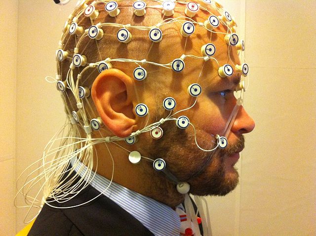 Brain wave measurement: Studying the effects of white noise on brain waves.