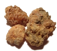 Myrrh resin. One of the main ingredients in Cleopatra's perfume, symbolizing sanctity and purification.