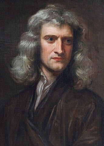 Sir Isaac Newton (1643-1727). Portrait par Godfrey Kneller (1689). À cette époque, Newton était profondément immergé dans la recherche alchimique. Derrière son personnage public de physicien, il menait secrètement des expériences alchimiques.