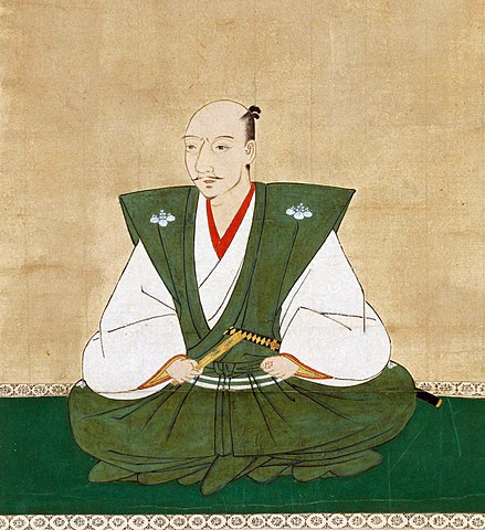 A portrait of Oda Nobunaga, believed to be painted by the Kano school. His dignified expression reveals a glimpse of his refinement as a man of culture. This portrait skillfully captures Nobunaga's multifaceted character.