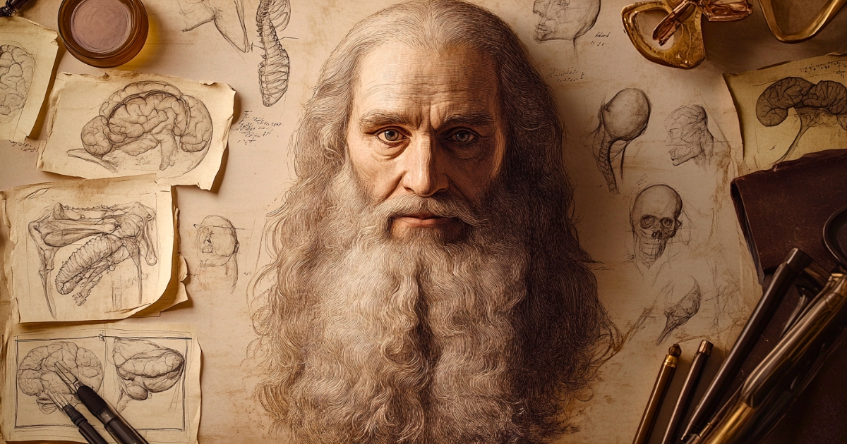 Os Estudos Anatômicos de Leonardo da Vinci: O Gênio que Uniu Arte e Medicina